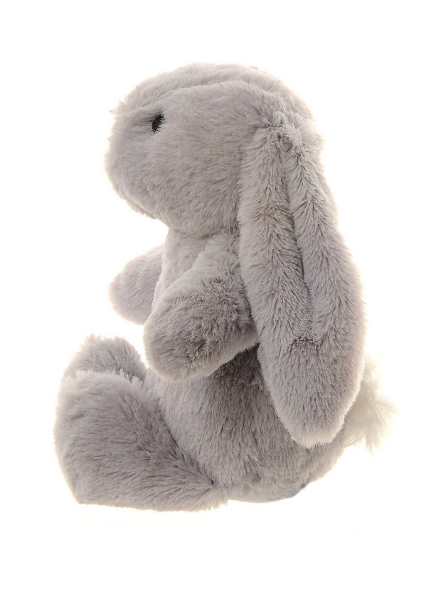 Ziggle Grey Bunny Soft Toy
