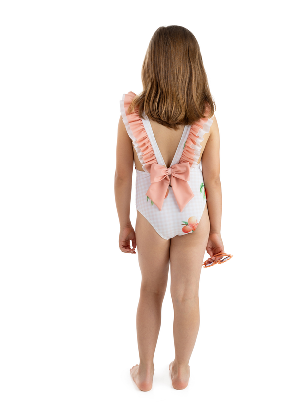 Meia Pata Peaches Amalfi Frill Swimsuit