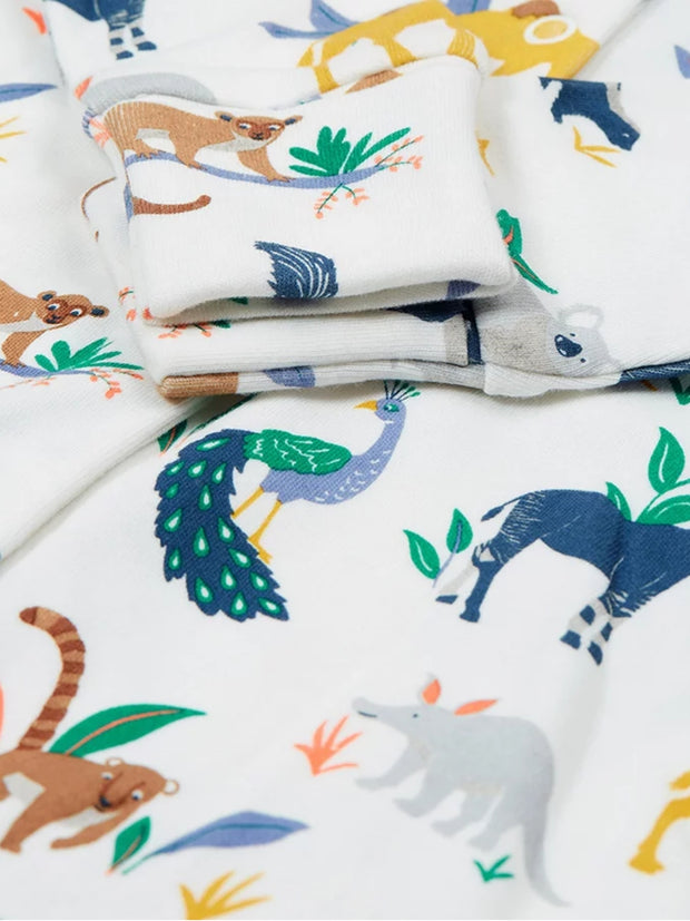 Frugi Wild Life Babygrow Set