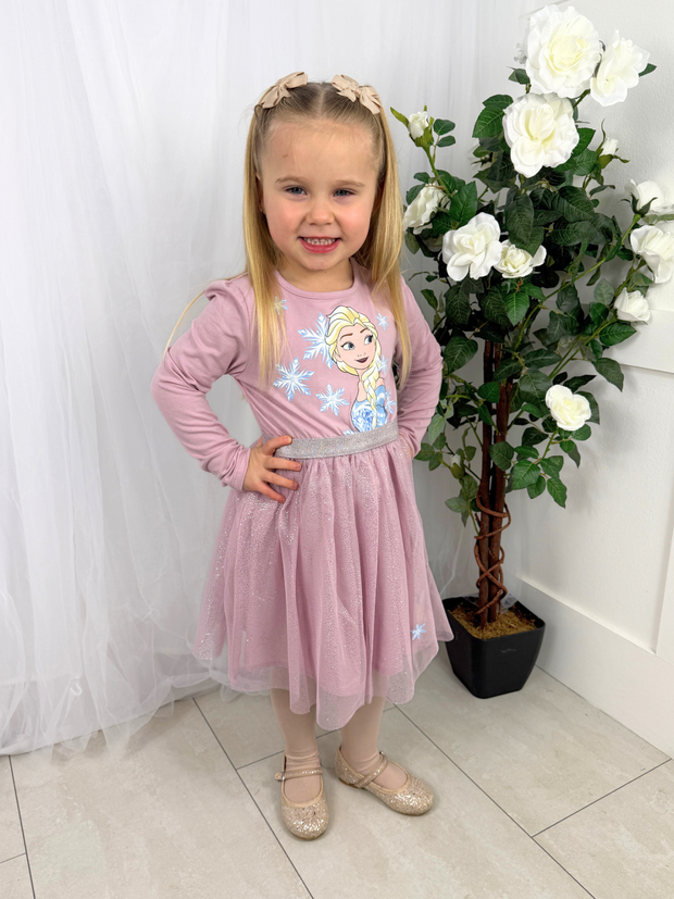 Name It Girls Lilac Elsa Dress (18M- 8Y)