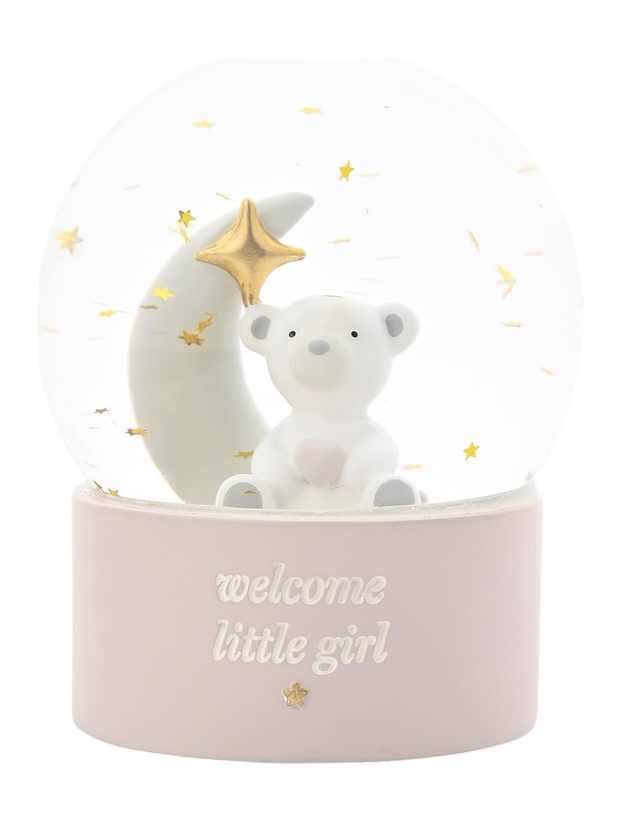 'Welcome Little Girl' Water Globe