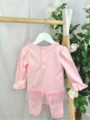 Mintini Girls Pink Diamante Legging Set (12M - 5Y)