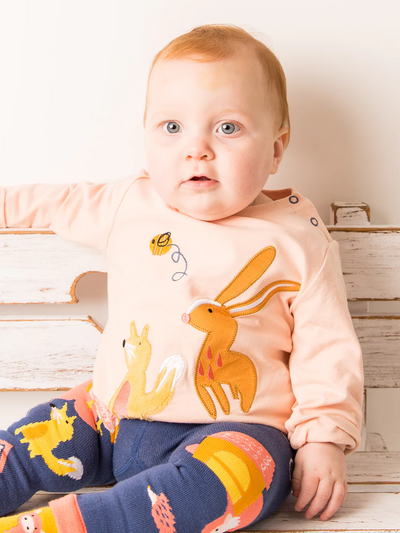 Blade & Rose Meadow Farmyard Friends Top (0M-4Y)