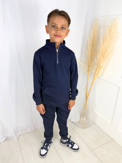 Harris Kids Boys 'Duo' Navy Tracksuit (3Y-8Y) - Navy
