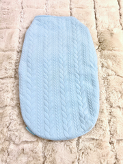 Cable Knit Baby Swaddle Wrap - 3 Colours