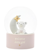 'Welcome Little Girl' Water Globe