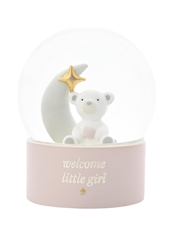 'Welcome Little Girl' Water Globe