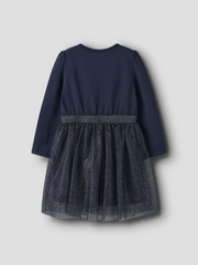 Name It Girls Navy Elsa Dress (18M- 8Y)