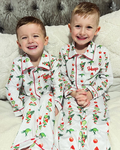 PRE-ORDER Children's Christmas Pyjamas  - GRINCH