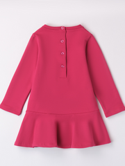 iDO Girls Pink Heart Dress