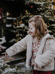 Mayoral Junior Girl Faux Fur Jacket