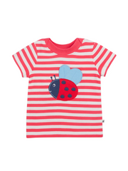 Frugi Organic Cotton Easy Cotton Ladybird Tee