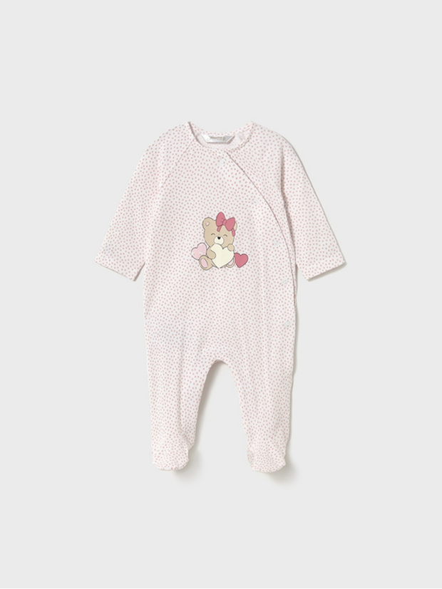 Mayoral Baby Girl Teddy Bear Babygrow- 2 Colours