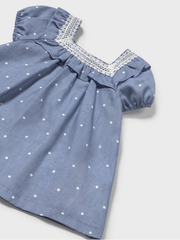 Mayoral Toddler Girl Polka Dot Dress - 2 Colours