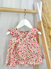 Deolinda Girl 'Fresh' Cherry Dress & Bloomers