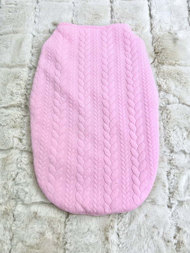 Cable Knit Baby Swaddle Wrap - 3 Colours