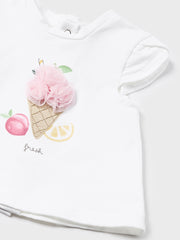 Mayoral Baby Girl Ice Cream Tutu Outfit Set