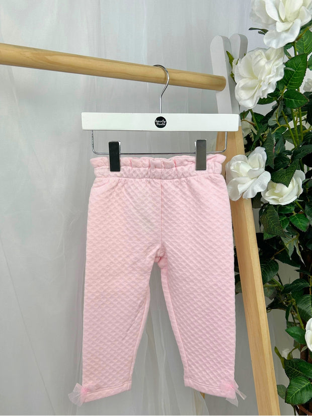 Tutto Piccolo Toddler Girl Pink Padded Jumper & Legging Set (12M-4Y)