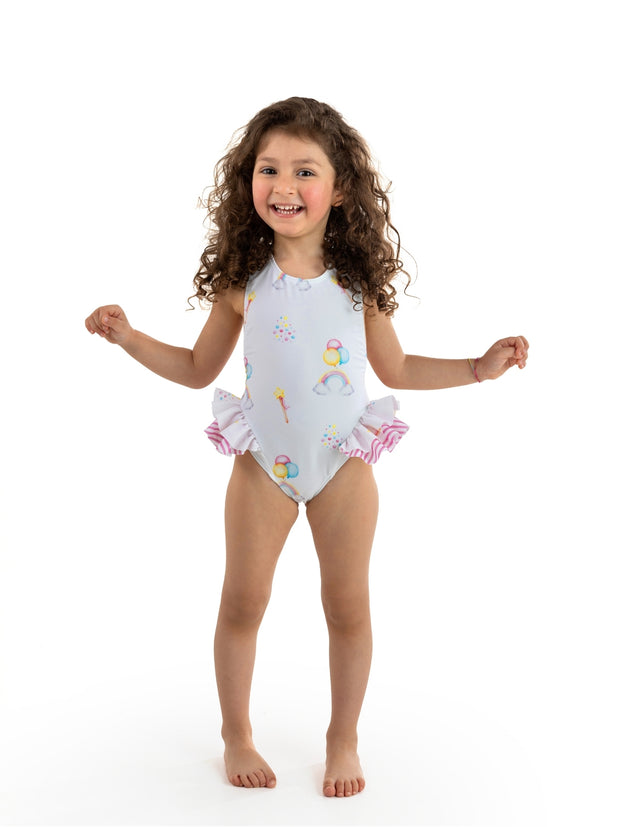 Meia Pata Rainbow Capri Swimsuit