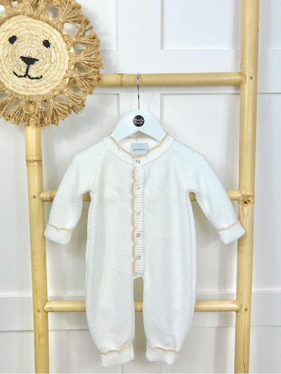 Scalloped Footless Romper - 2 Colours
