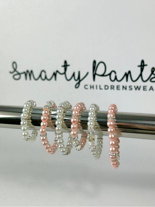 Baby Pearl Bracelet - White
