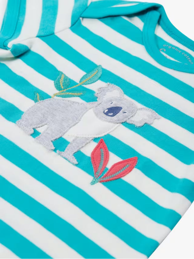 Frugi Koala Romper - Rue
