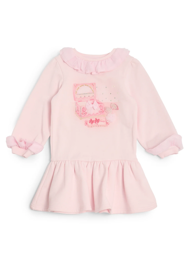 Caramelo Kids Girls Pink 'Jewellery Box' Dress (1Y - 6Y)