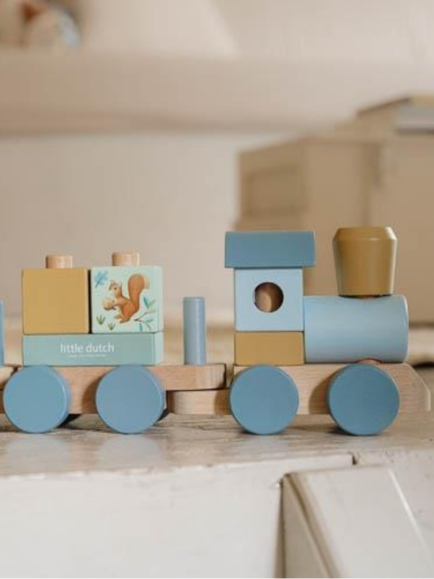 Little Dutch Stacking Train - Forest Friends