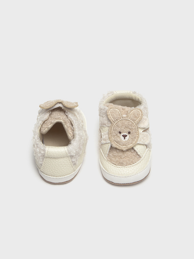 Mayoral Baby Boy Beige Soft Soled Trainers