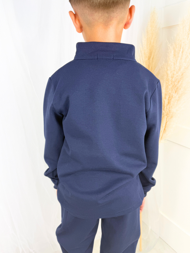 Harris Kids Boys 'Duo' Navy Tracksuit (3Y-8Y) - Navy