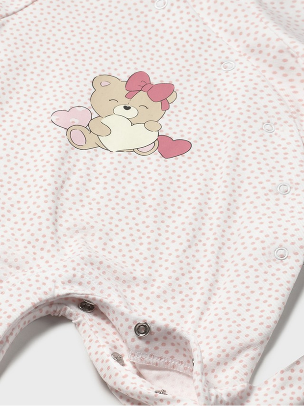 Mayoral Baby Girl Teddy Bear Babygrow- 2 Colours