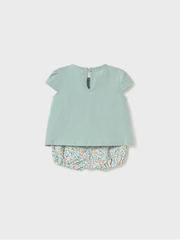 Mayoral Baby Girl Double Shorts Pack - Green Floral