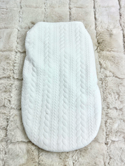 Cable Knit Baby Swaddle Wrap - 3 Colours