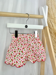 Deolinda Toddler Girl 'Fresh' Cherry Shorts Set