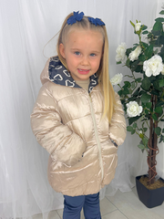 Mayoral Toddler Girl Reversible Heart Jacket (12M-4Y)
