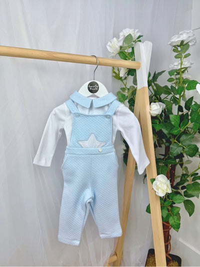 Deolinda Boy Dungaree & Top Set (3M-18M)