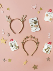 Rockahula Shimmer Snowflake Clips