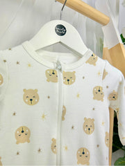 Name It Unisex Teddy 2 Pack Babygrows