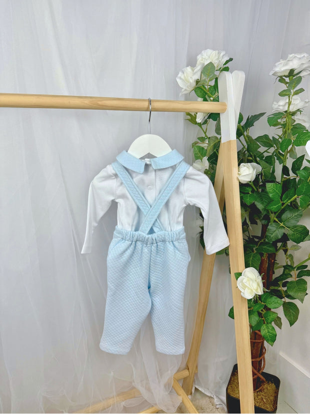 Deolinda Boy Dungaree & Top Set (3M-18M)