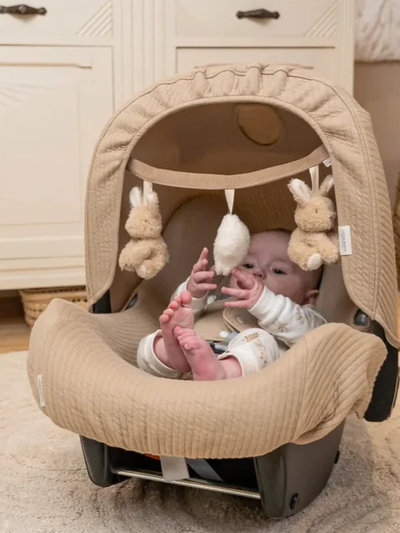 Little Dutch Stroller Toy Chain - Baby Bunny