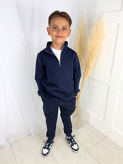 Harris Kids Boys 'Duo' Navy Tracksuit (3Y-8Y) - Navy