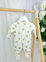 Name It Unisex Teddy 2 Pack Babygrows