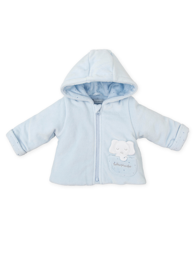 Tutto Piccolo Baby Boy Elephant Soft Jacket