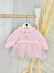 Baby Girl Pink Bear Dress