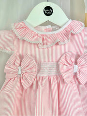 Pex Girls 'Melissa' Pink Striped Dress