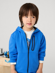 Mayoral Junior Boy Blue Zipped Hoody