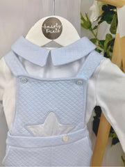 Deolinda Boy Dungaree & Top Set (3M-18M)