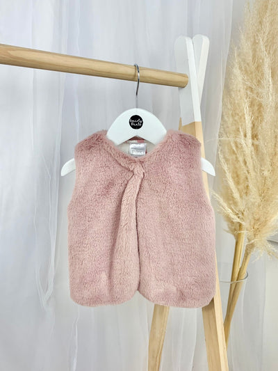 Toddler Girl Faux Fur Cupid Gilet