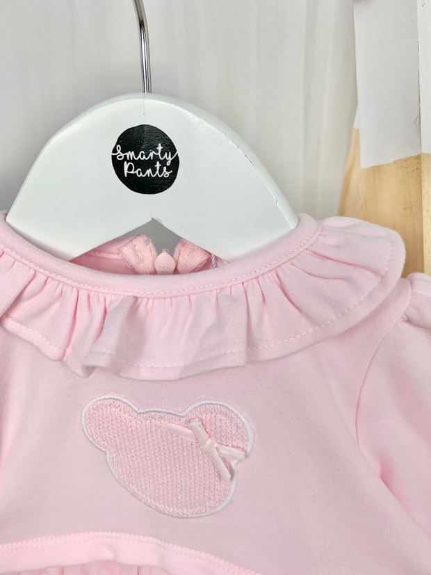 Baby Girl Pink Bear Dress