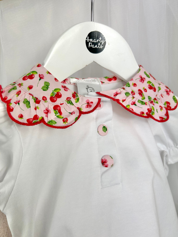 Deolinda Toddler Girl 'Fresh' Cherry Shorts Set